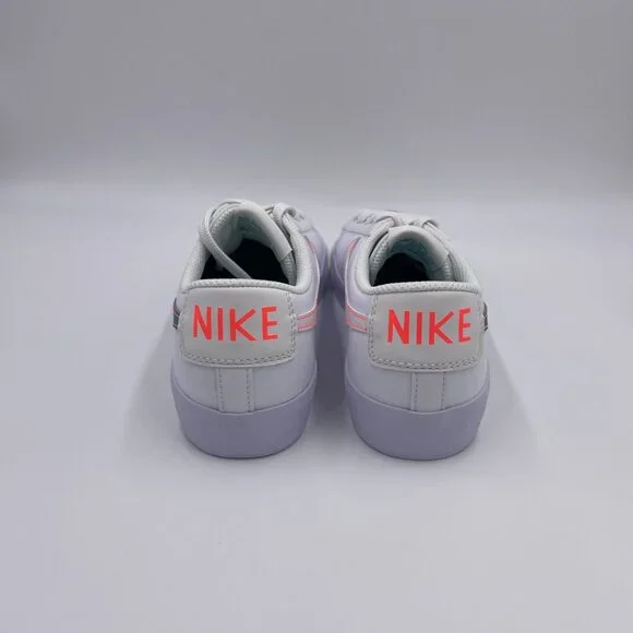 Nike Blazer Low 77' White / Green Womens Shoes - Picture 4 of 8